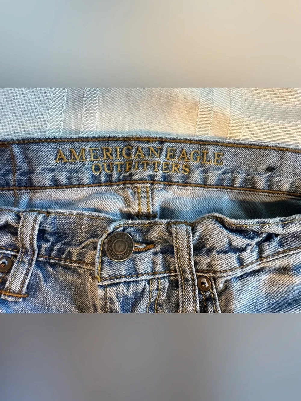 American Eagle Original Boot Mens 30x34 Denim Blue Jeans